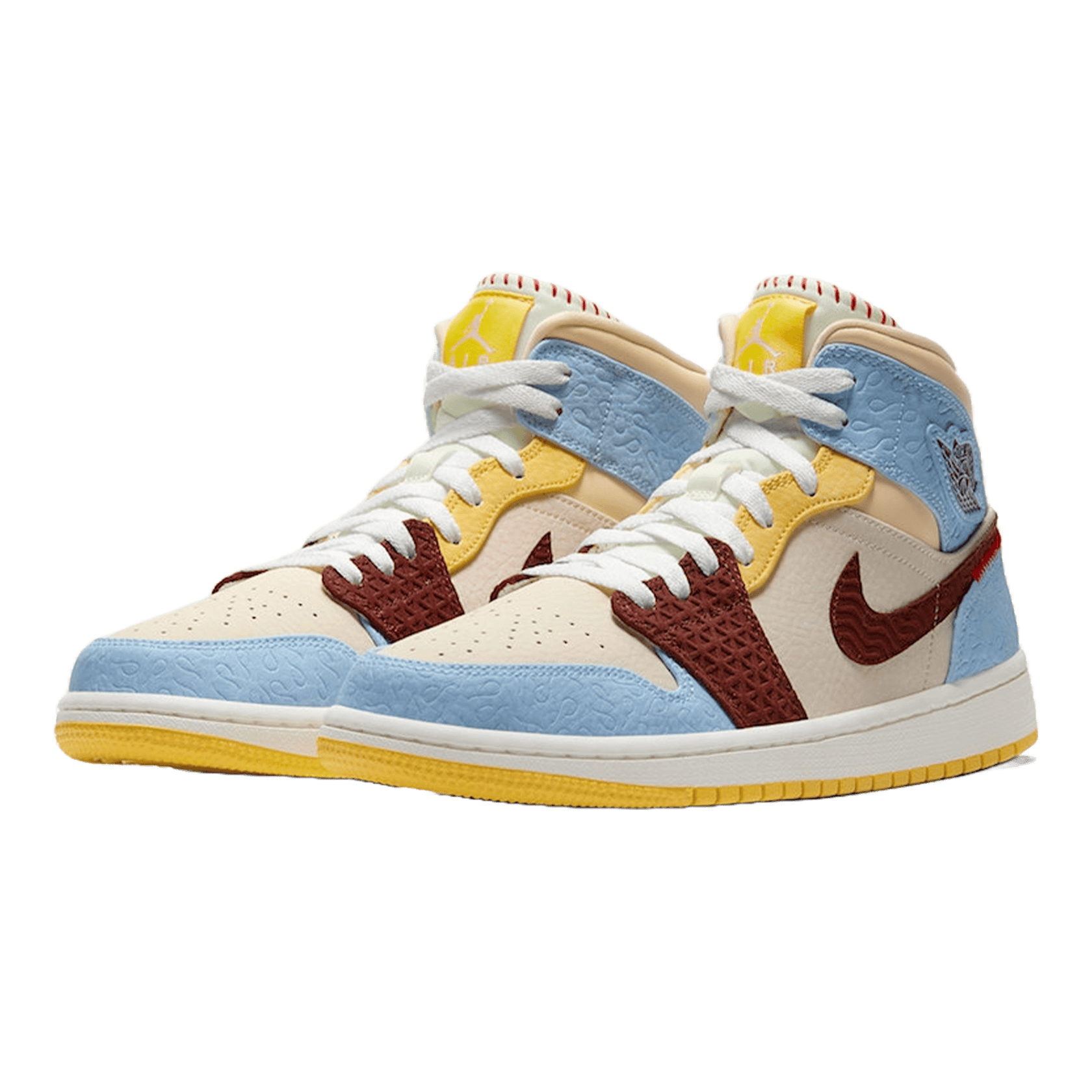 Nike Air Jordan 1 Mid SE Fearless Maison Chateau Rouge Side