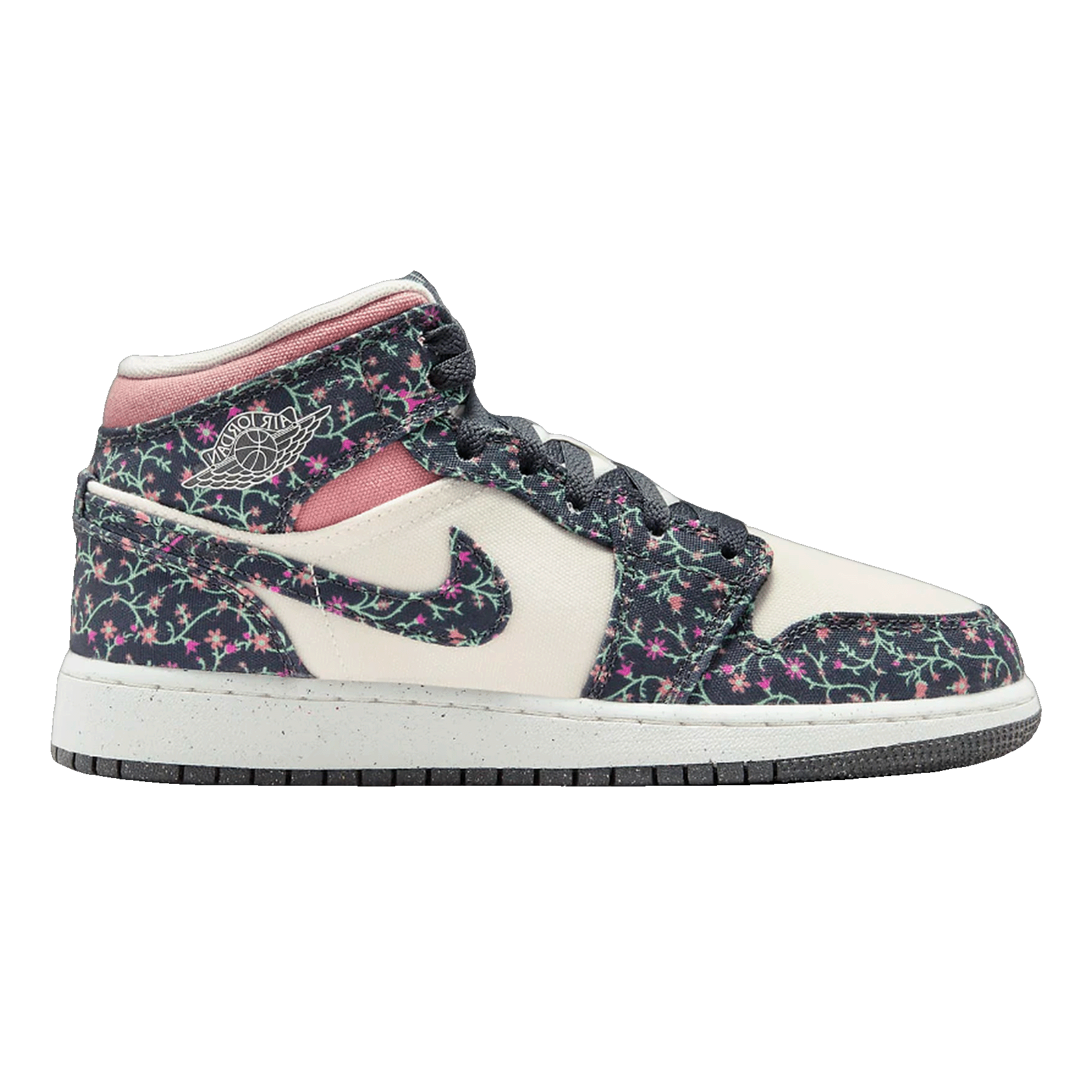 Nike Air Jordan 1 Mid SE Floral (GS)