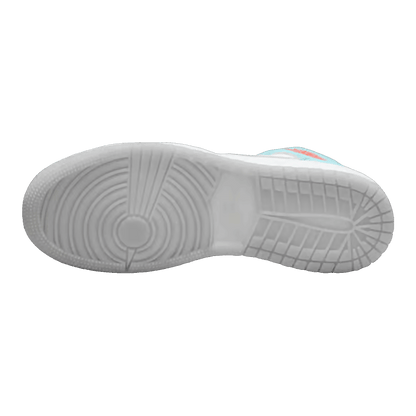 Nike Air Jordan 1 Mid SE French Blue Light Steel (GS) Sohle