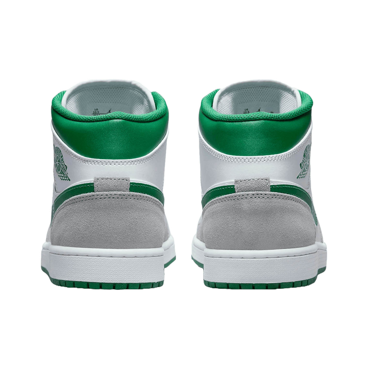 Nike Air Jordan 1 Mid SE Grey Green Back