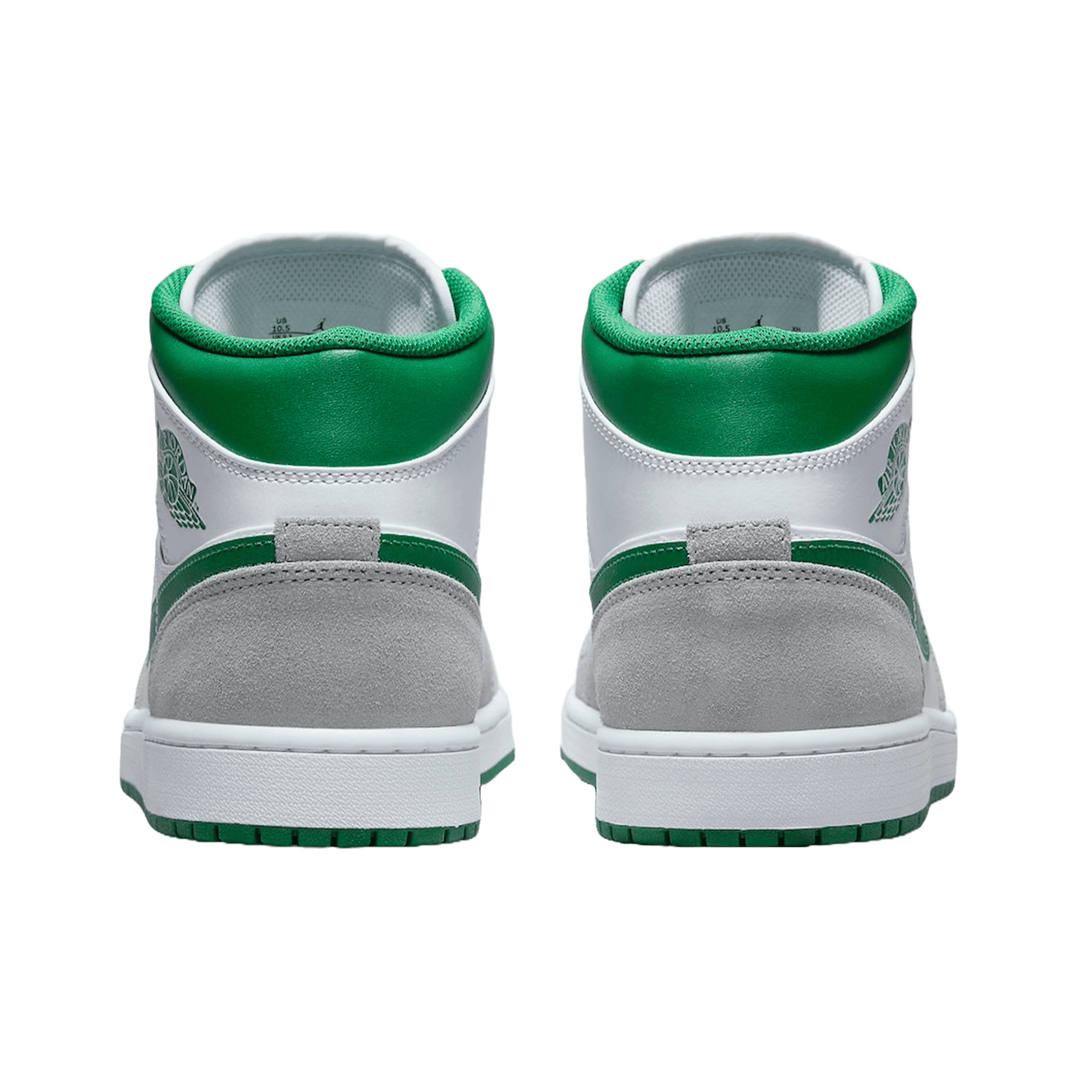 Nike Air Jordan 1 Mid SE Grey Green Back