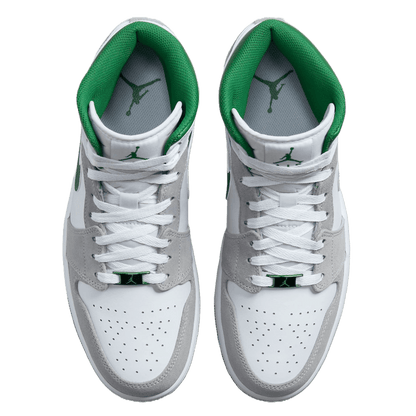 Nike Air Jordan 1 Mid SE Grey Green Oben