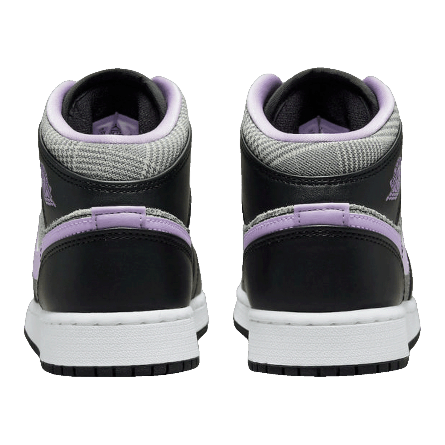 Nike Air Jordan 1 Mid SE Houndstooth (GS) Back