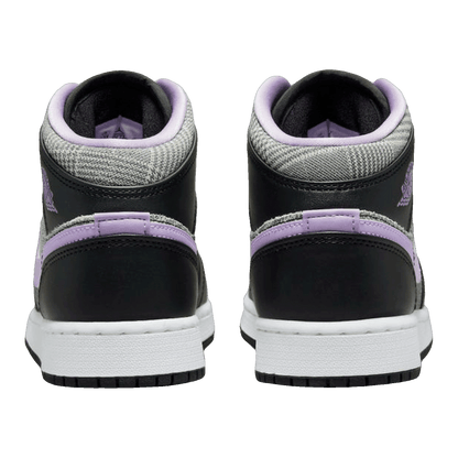 Nike Air Jordan 1 Mid SE Houndstooth (GS) Back