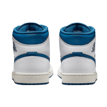 Nike Air Jordan 1 Mid SE Industrial Blue (GS) Back