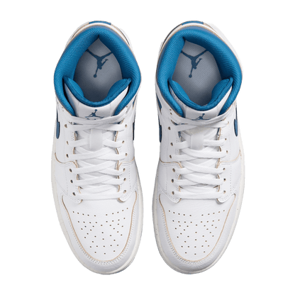 Nike Air Jordan 1 Mid SE Industrial Blue Oben