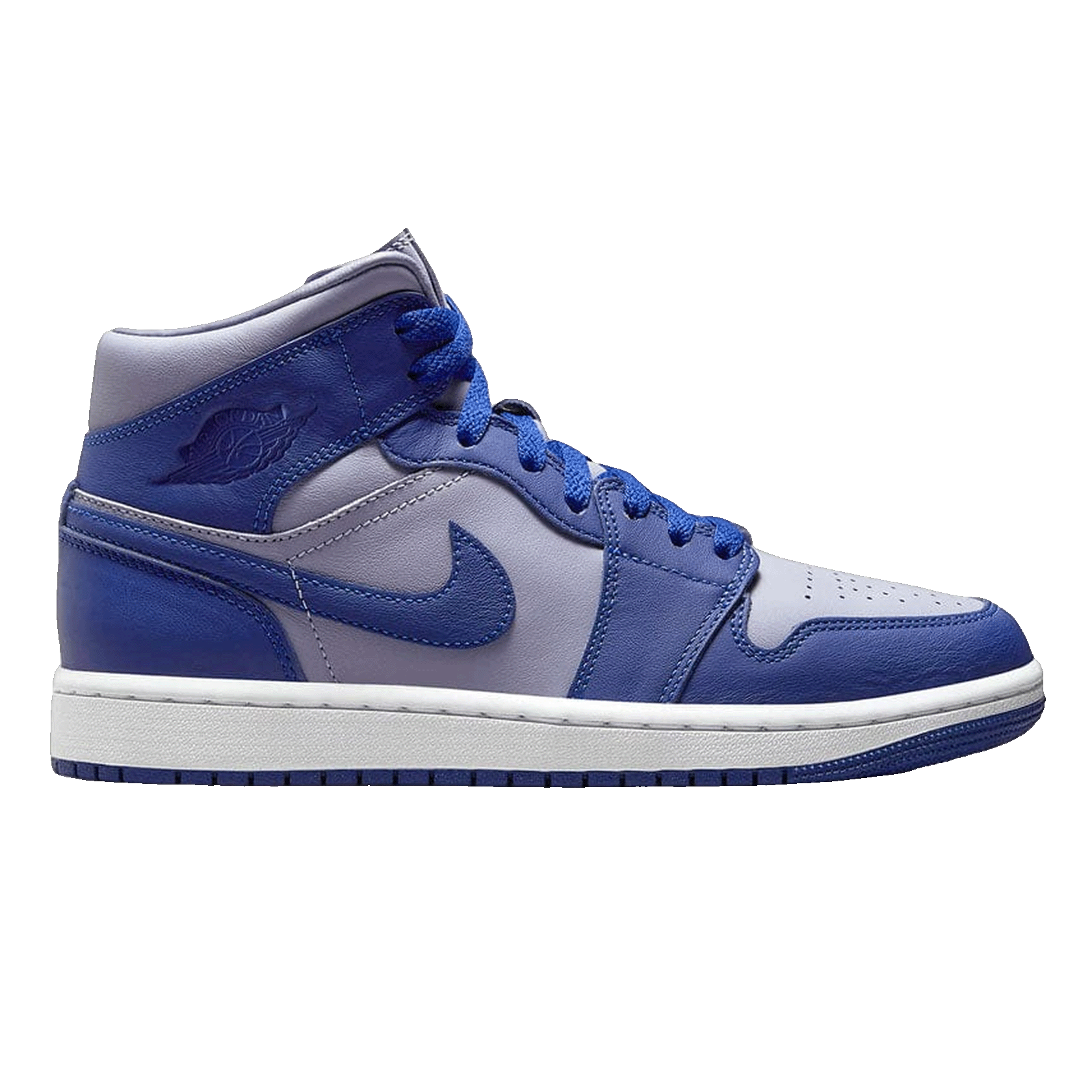 Nike Air Jordan 1 Mid SE Iron Purple Deep Royal (W)