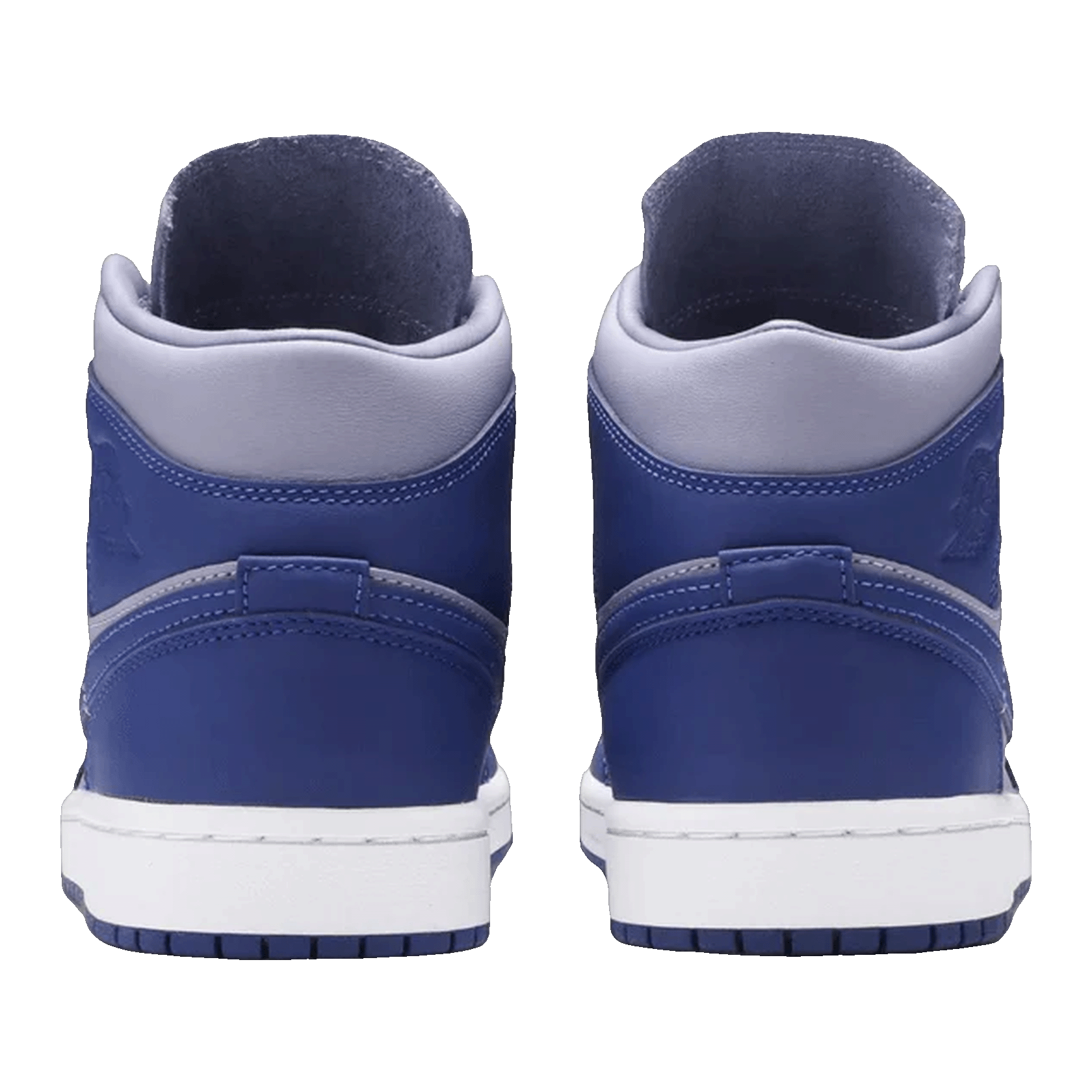 Nike Air Jordan 1 Mid SE Iron Purple Deep Royal (W) Back