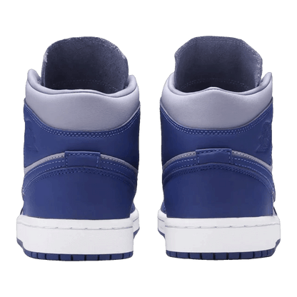 Nike Air Jordan 1 Mid SE Iron Purple Deep Royal (W) Back