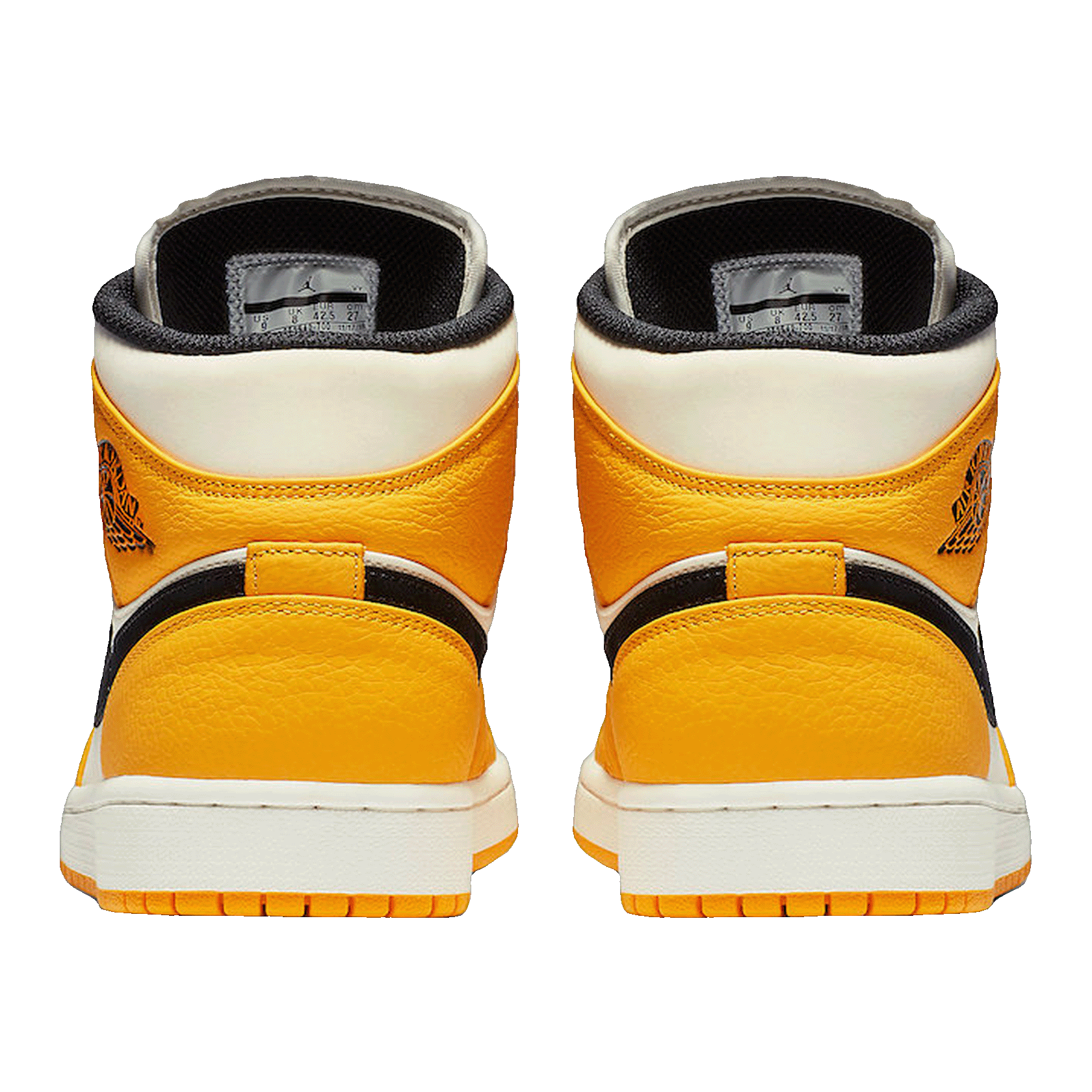 Nike Air Jordan 1 Mid SE Lakers (GS) Back