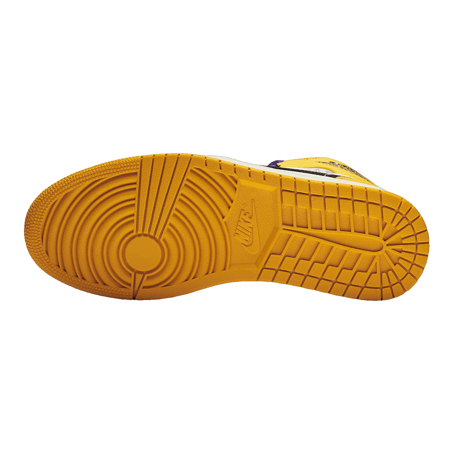 Nike Air Jordan 1 Mid SE Lakers (GS) Sohle