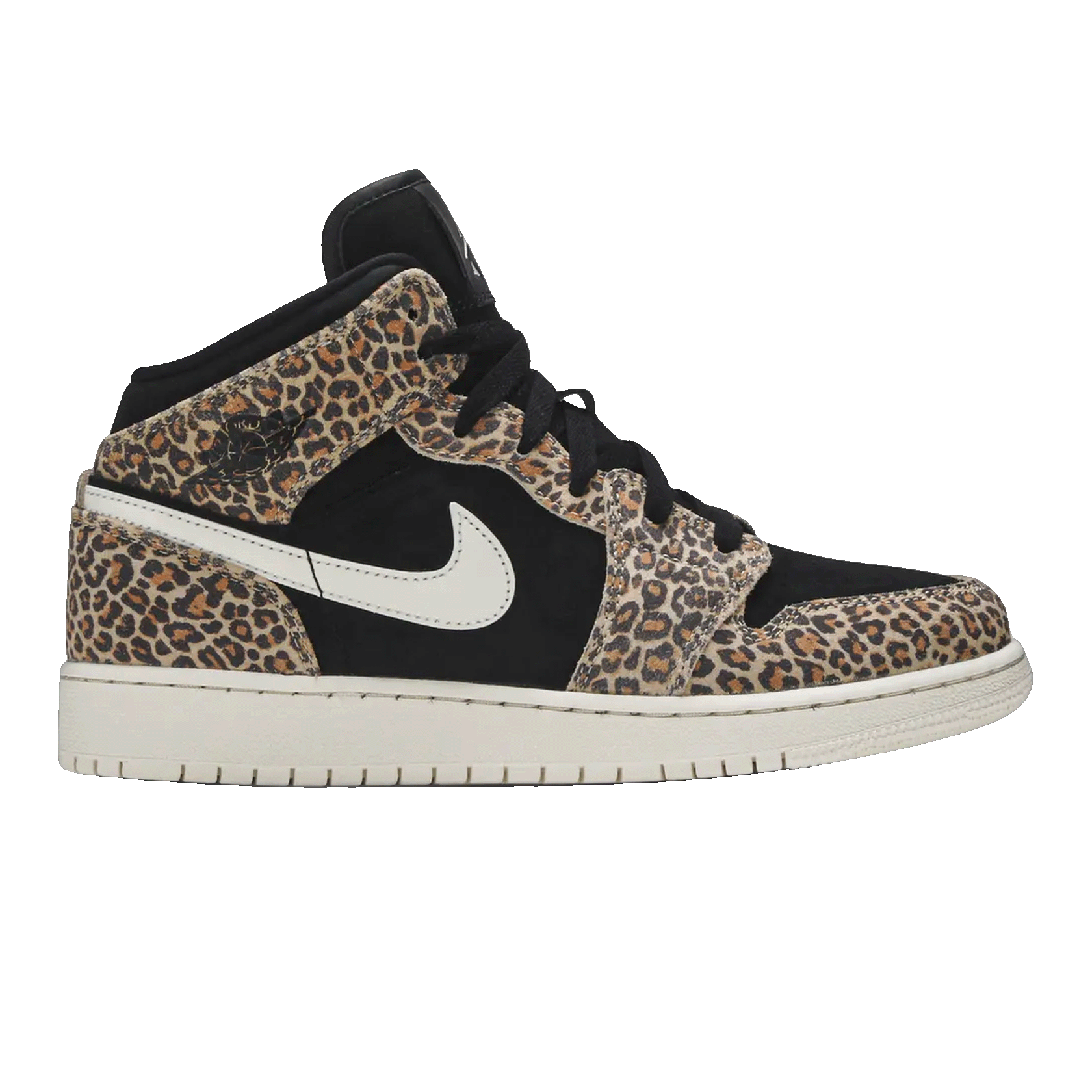 Nike Air Jordan 1 Mid SE Leopard (GS)