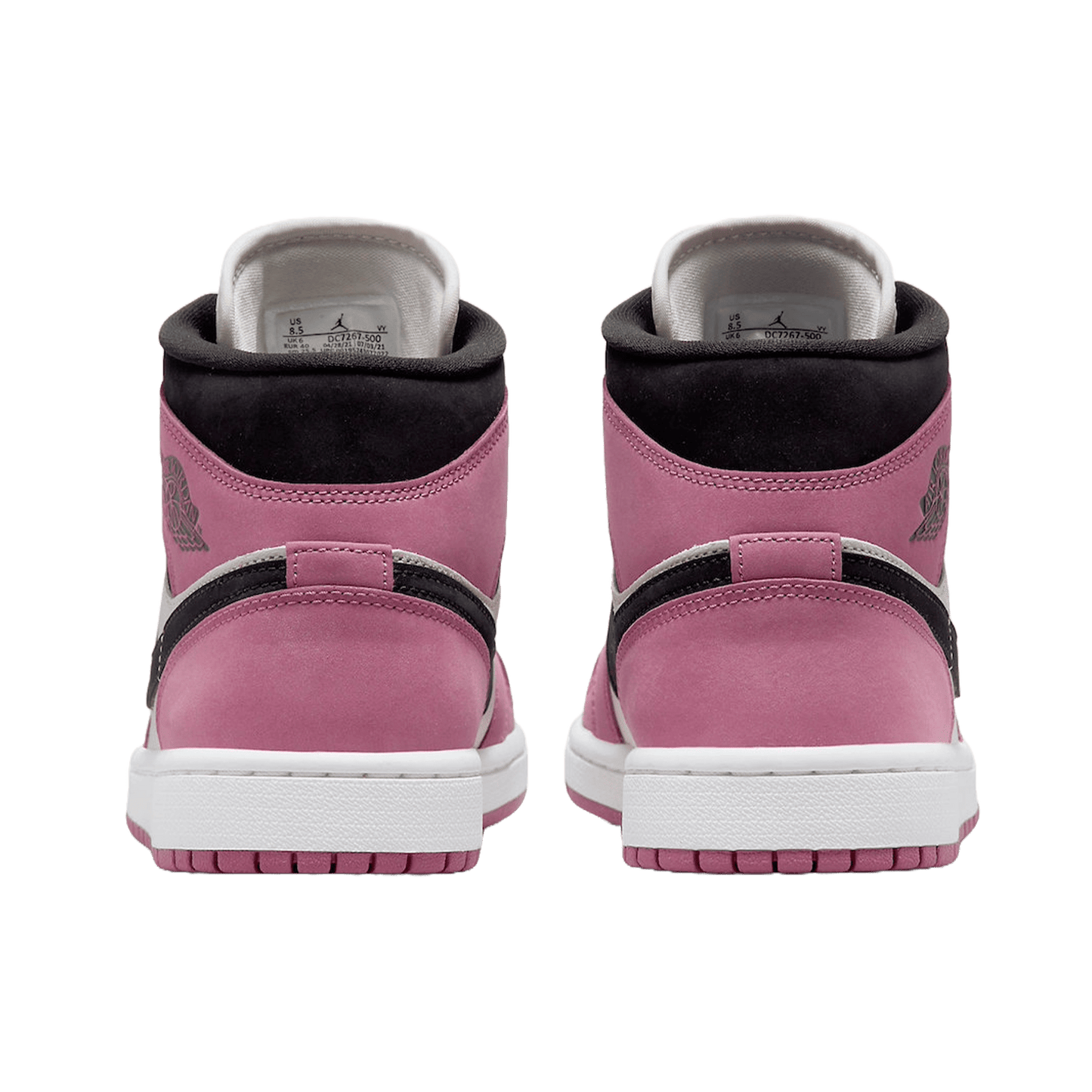 Nike Air Jordan 1 Mid SE Light Mulberry (W) Back