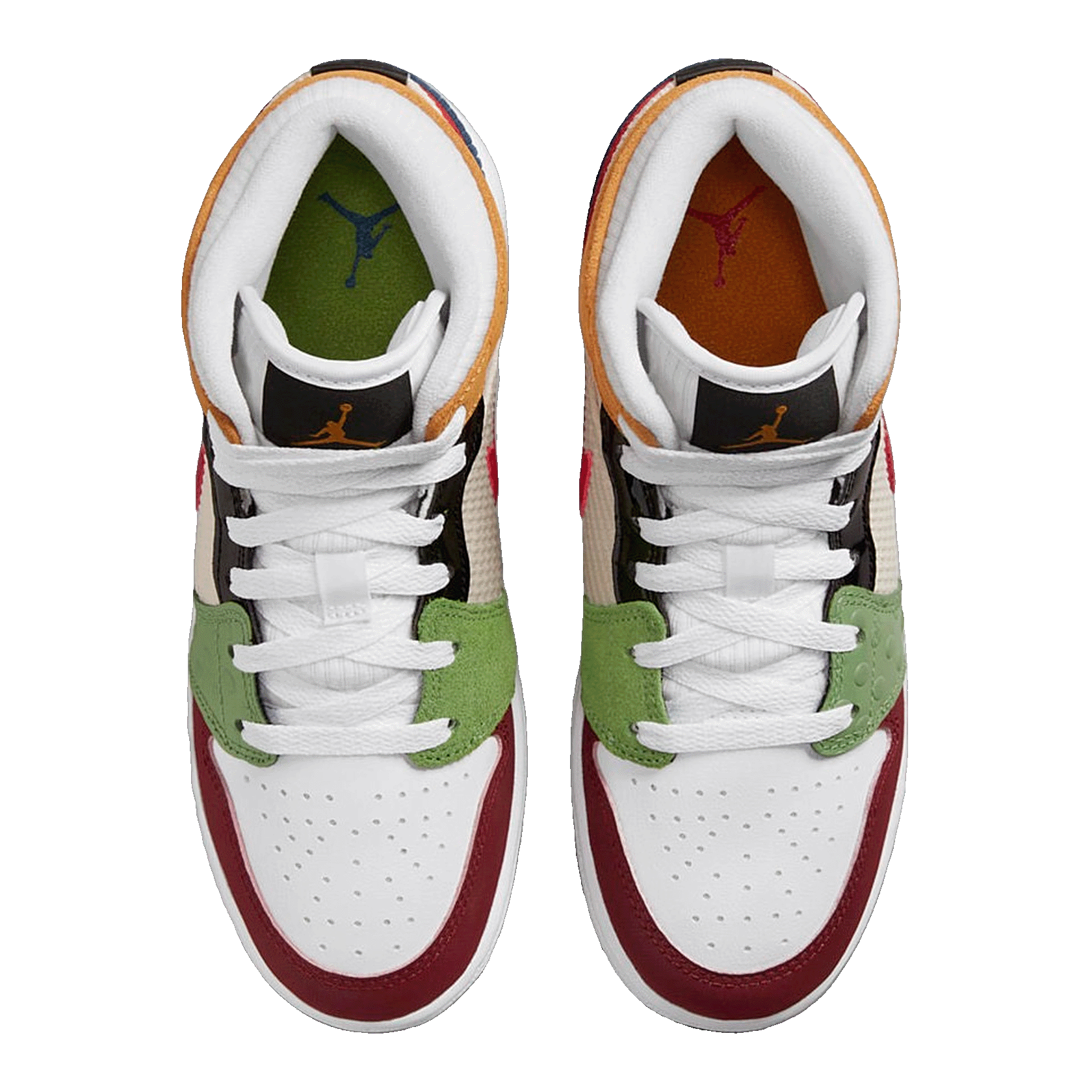 Nike Air Jordan 1 Mid SE Messy Room (GS) Oben