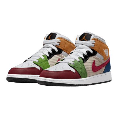 Nike Air Jordan 1 Mid SE Messy Room (GS) Side