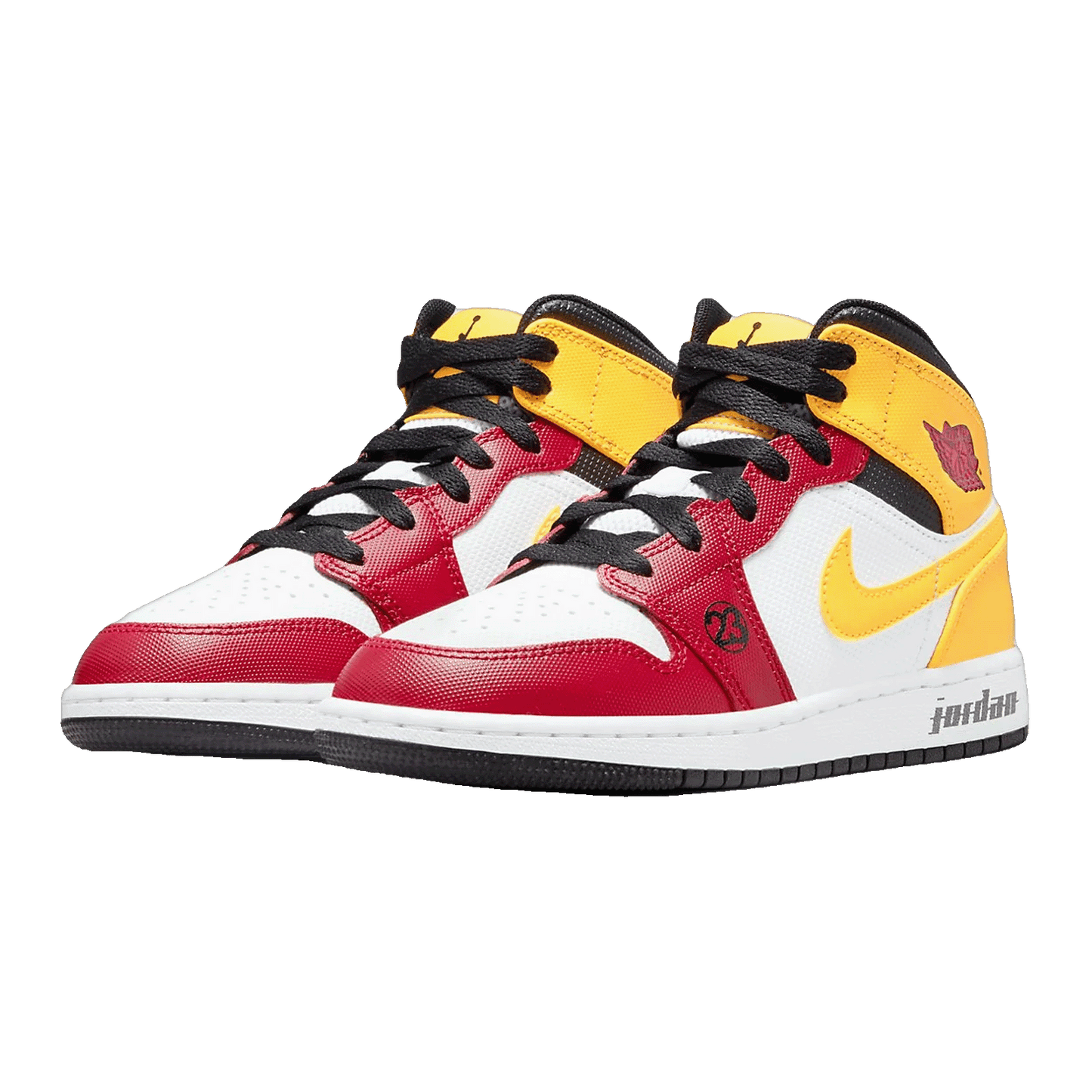 Nike Air Jordan 1 Mid SE MJ's Playground (GS) Side