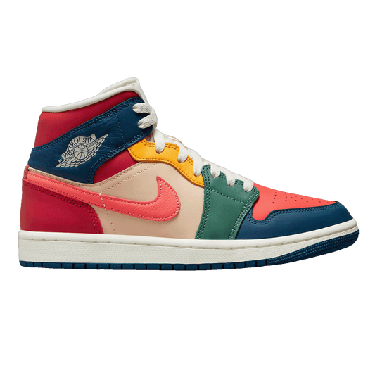 Nike Air Jordan 1 Mid SE Multi Color (2022) (W)