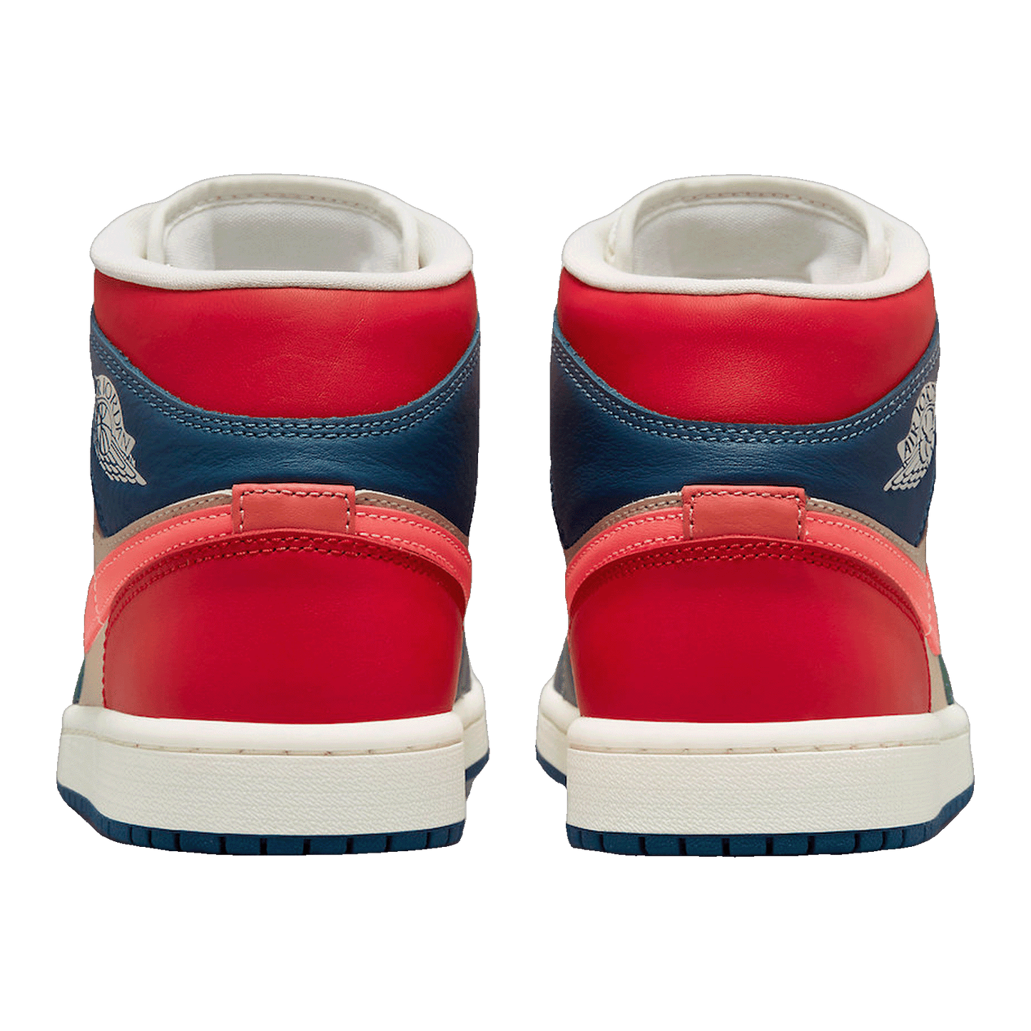 Nike Air Jordan 1 Mid SE Multi Color (2022) (W) Back