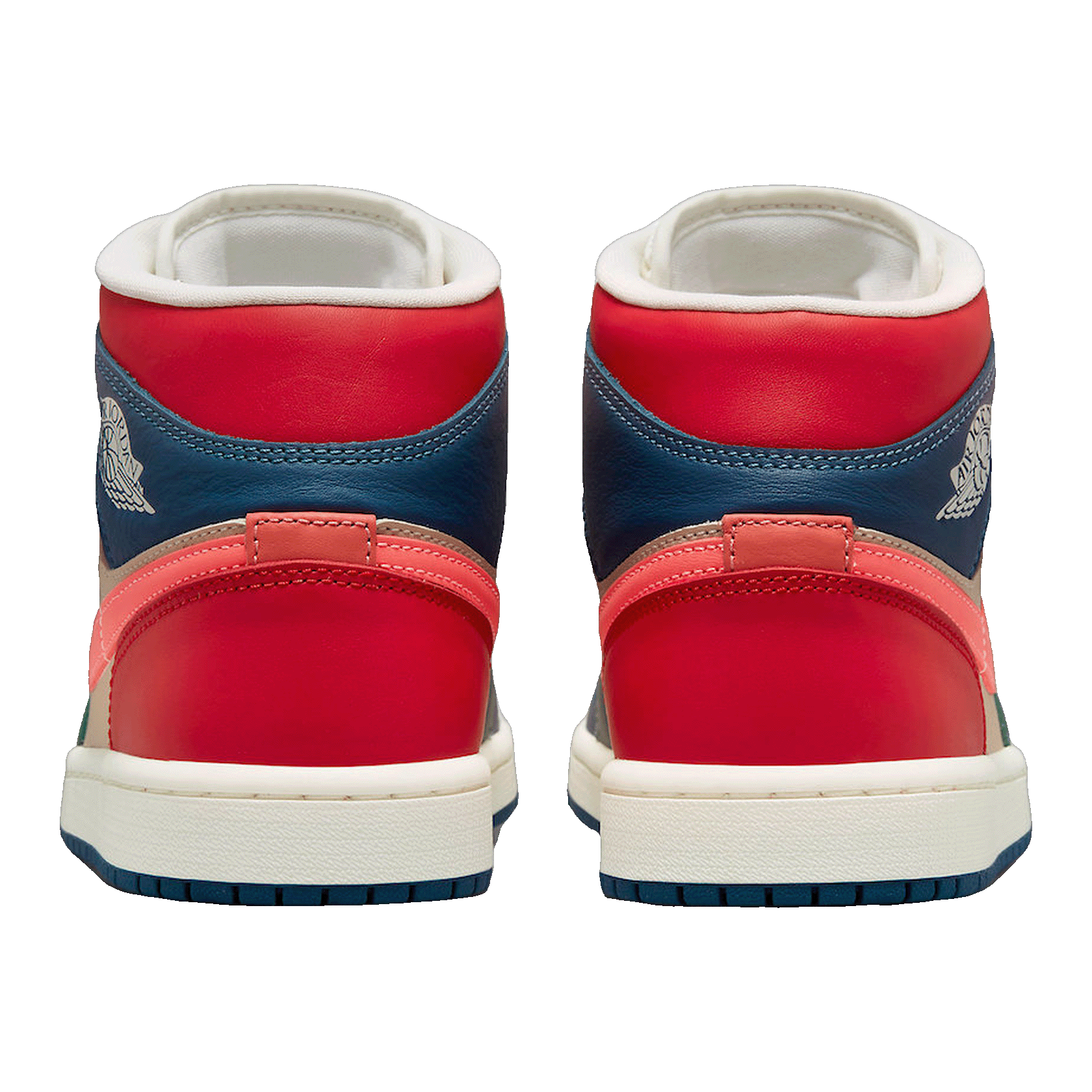 Nike Air Jordan 1 Mid SE Multi Color (2022) (W) Back