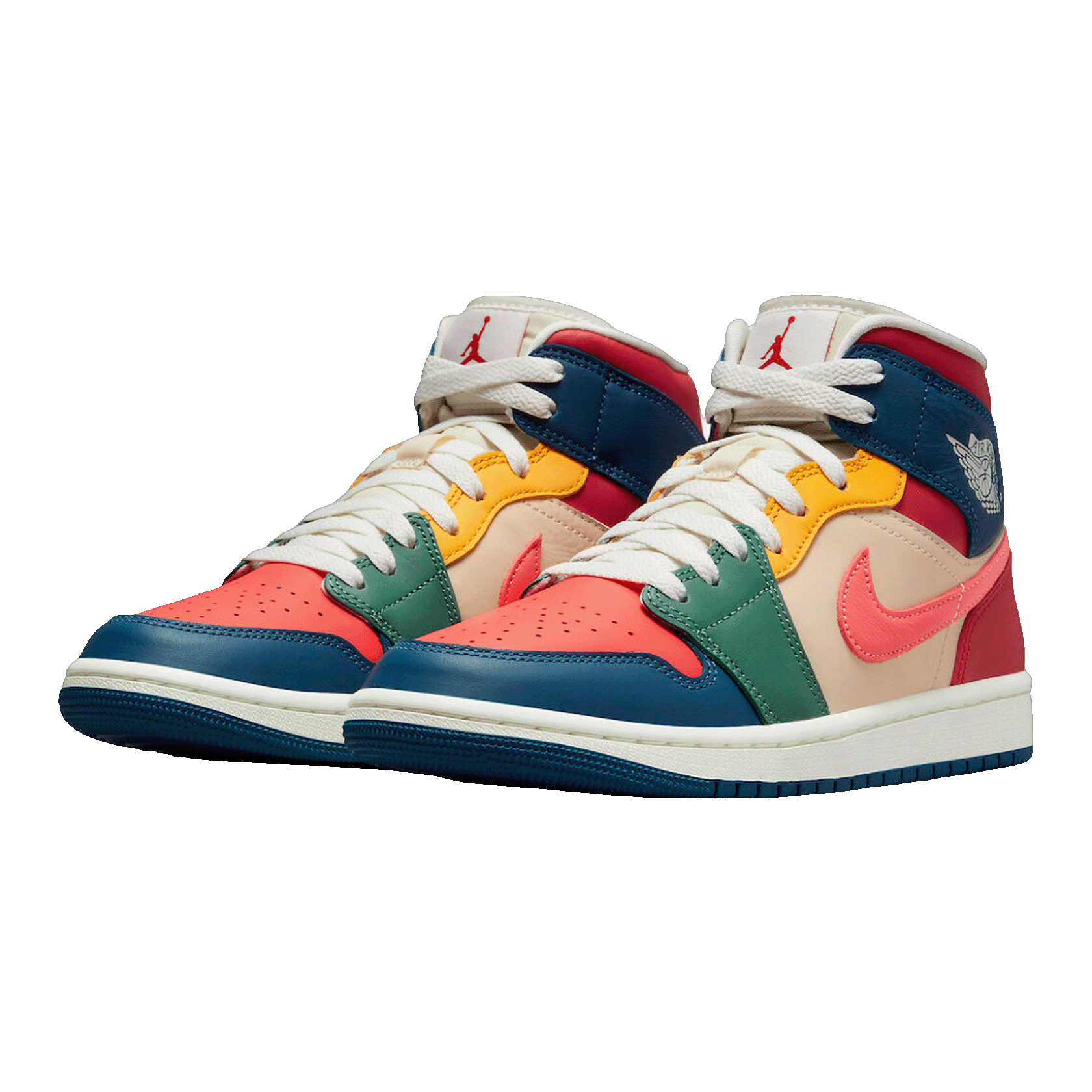 Nike Air Jordan 1 Mid SE Multi Color (2022) (W) Side