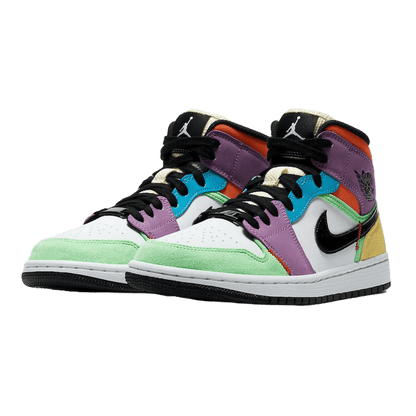Nike Air Jordan 1 Mid SE Multi-Color (W) Side