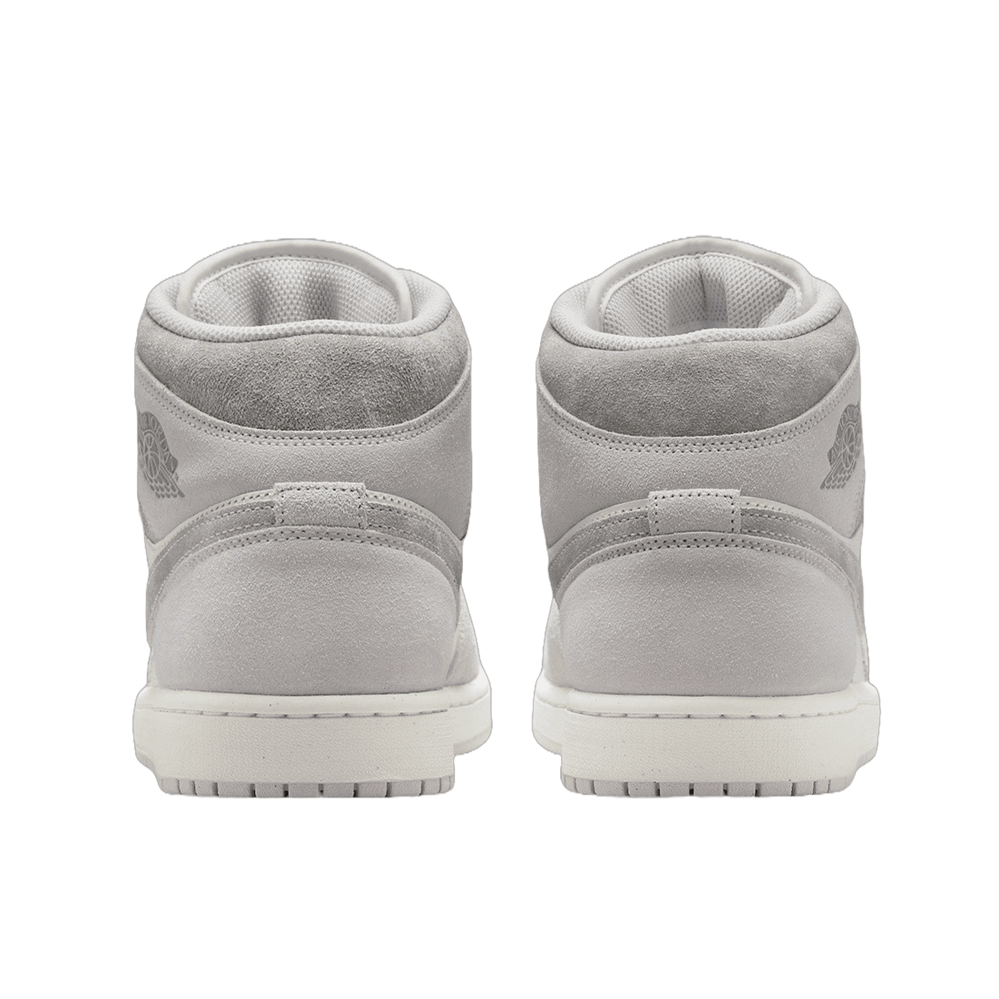 Nike Air Jordan 1 Mid SE Neutral Grey Sail (GS) Back