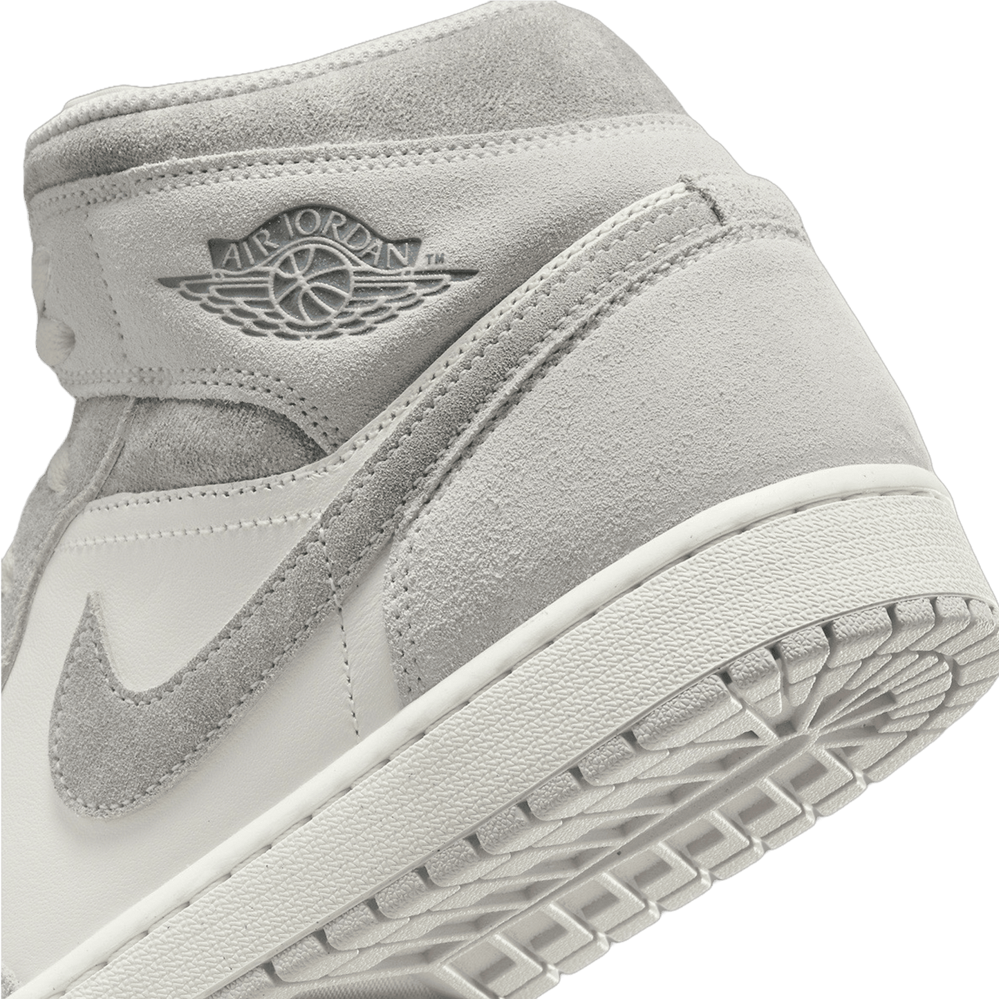 Nike Air Jordan 1 Mid SE Neutral Grey Sail (GS)