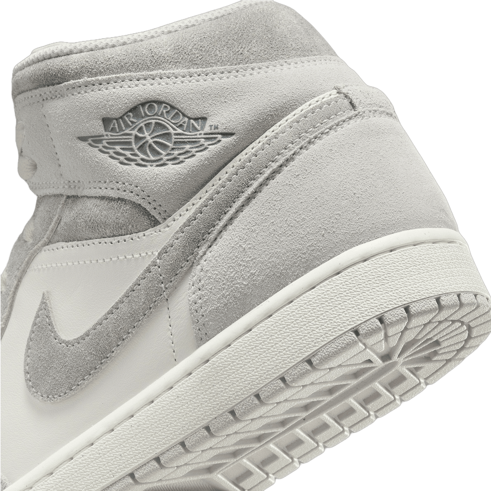 Nike Air Jordan 1 Mid SE Neutral Grey Sail (GS)