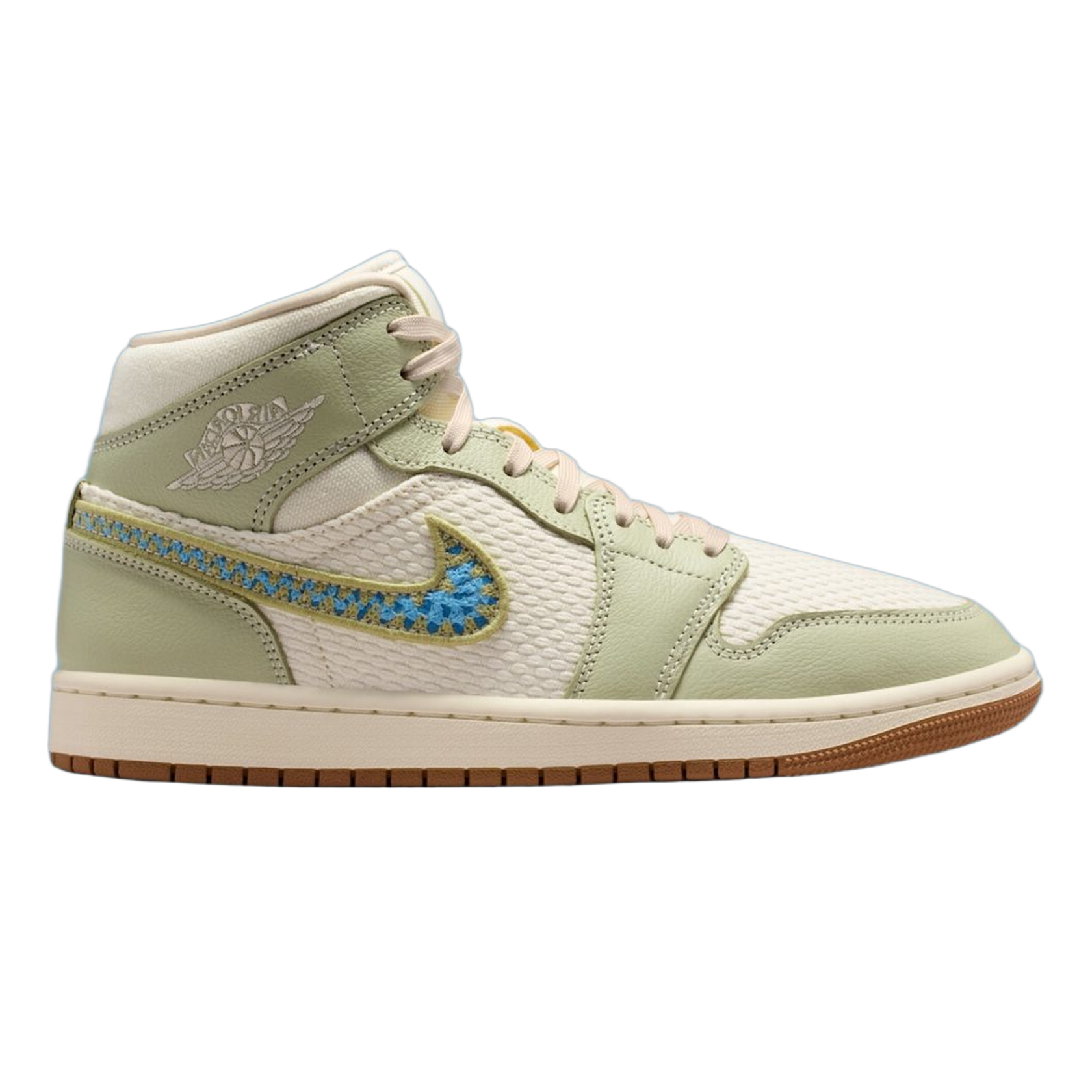 Nike Air Jordan 1 Mid SE Olive Aura (W) II0570-302