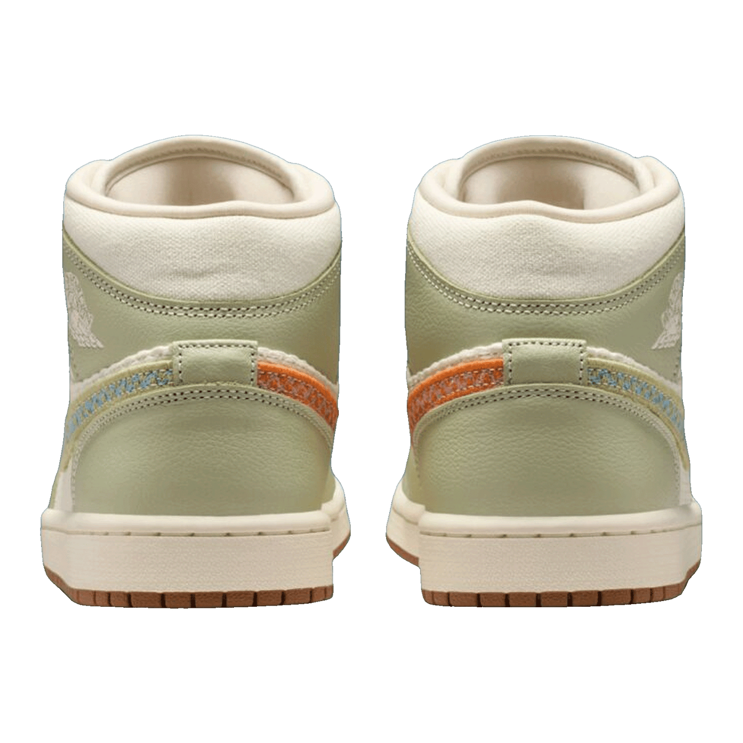 Nike Air Jordan 1 Mid SE Olive Aura (W) Back II0570-302