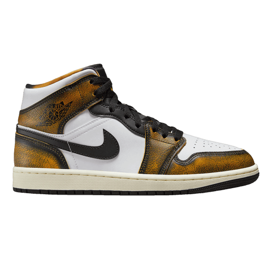 Nike Air Jordan 1 Mid SE Orange Wear Away