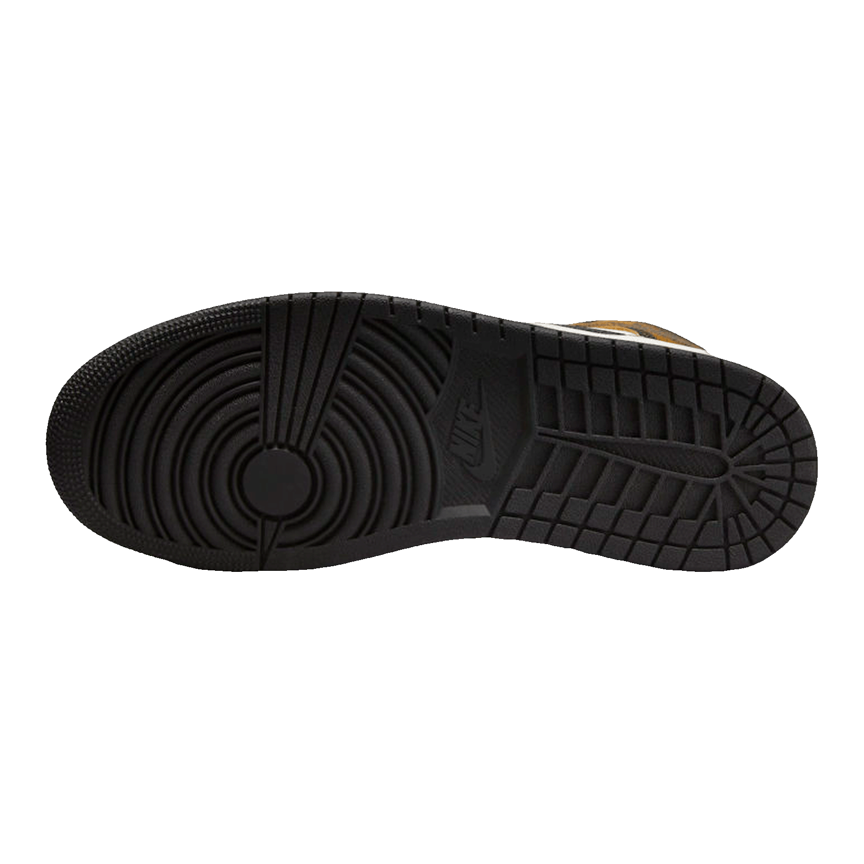 Nike Air Jordan 1 Mid SE Orange Wear Away (GS) Sohle