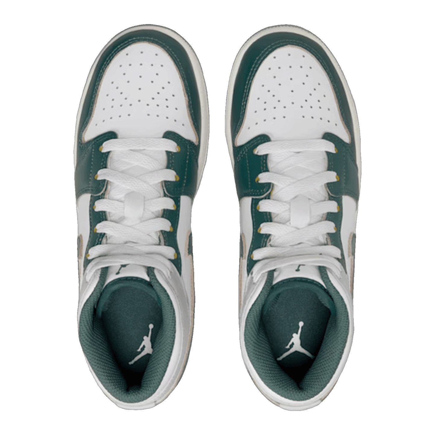 Nike Air Jordan 1 Mid SE Oxidized Green (GS) Oben