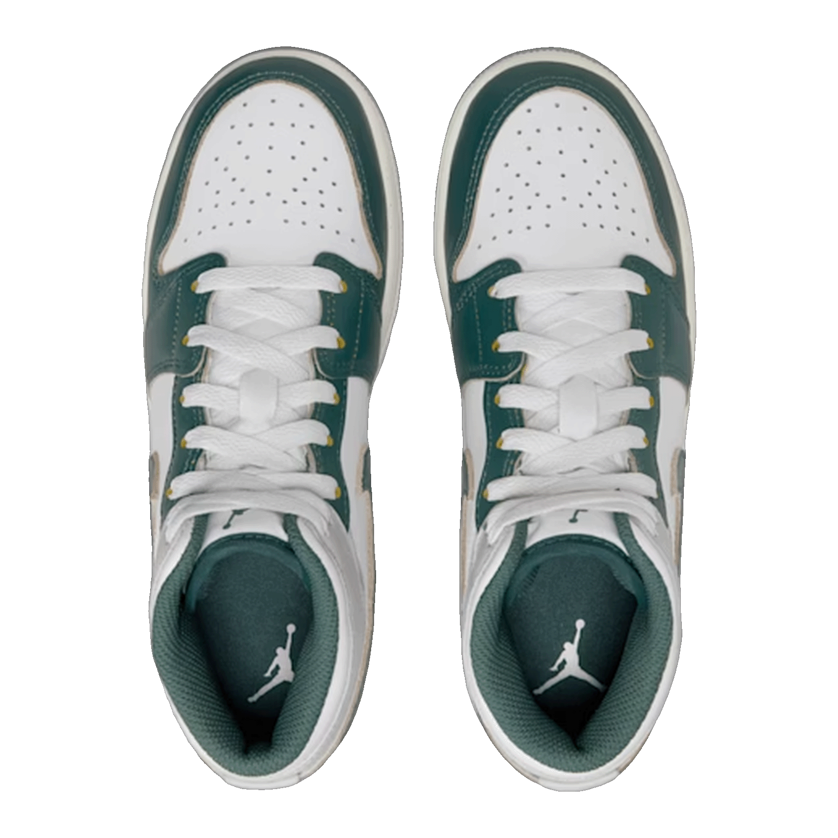 Nike Air Jordan 1 Mid SE Oxidized Green (GS) Oben