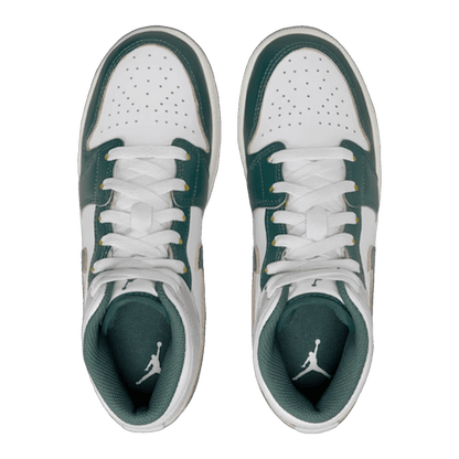 Nike Air Jordan 1 Mid SE Oxidized Green (GS) Oben