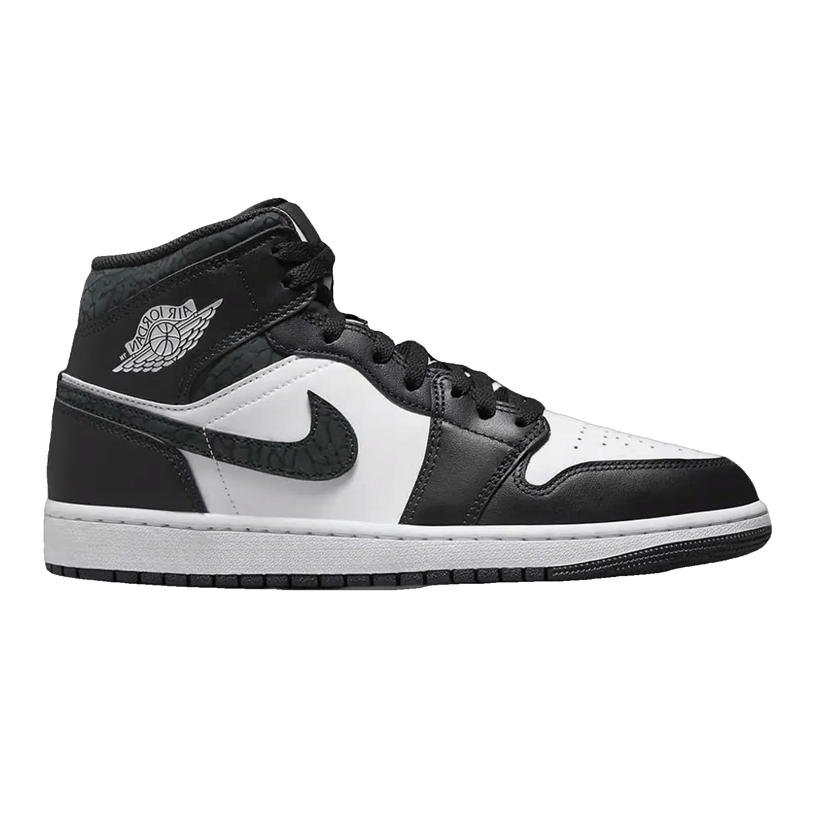 Nike Air Jordan 1 Mid SE Panda Elephant (GS)