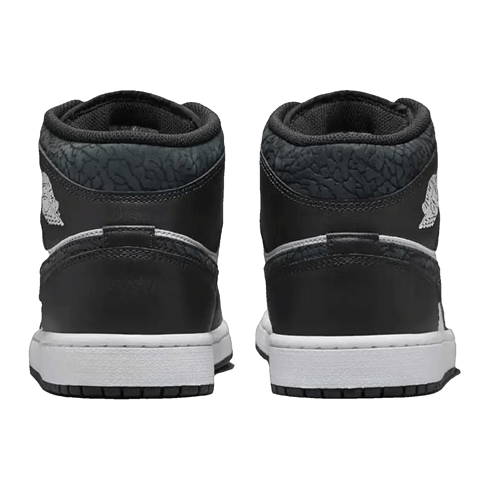 Nike Air Jordan 1 Mid SE Panda Elephant (GS) Back