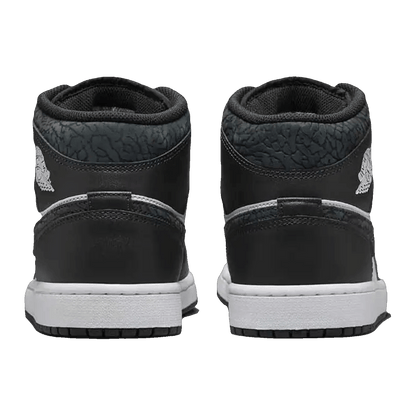 Nike Air Jordan 1 Mid SE Panda Elephant (GS) Back