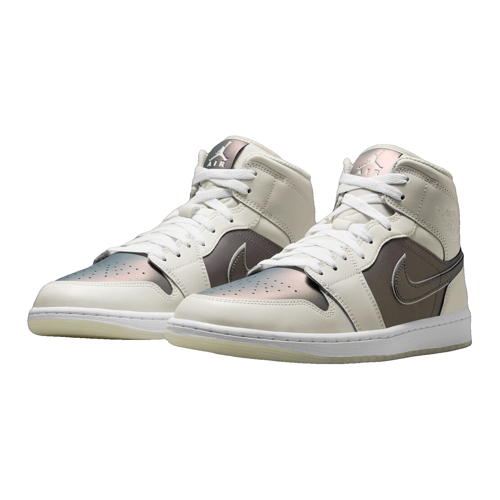 Nike Air Jordan 1 Mid SE Phantom Iridescent Side