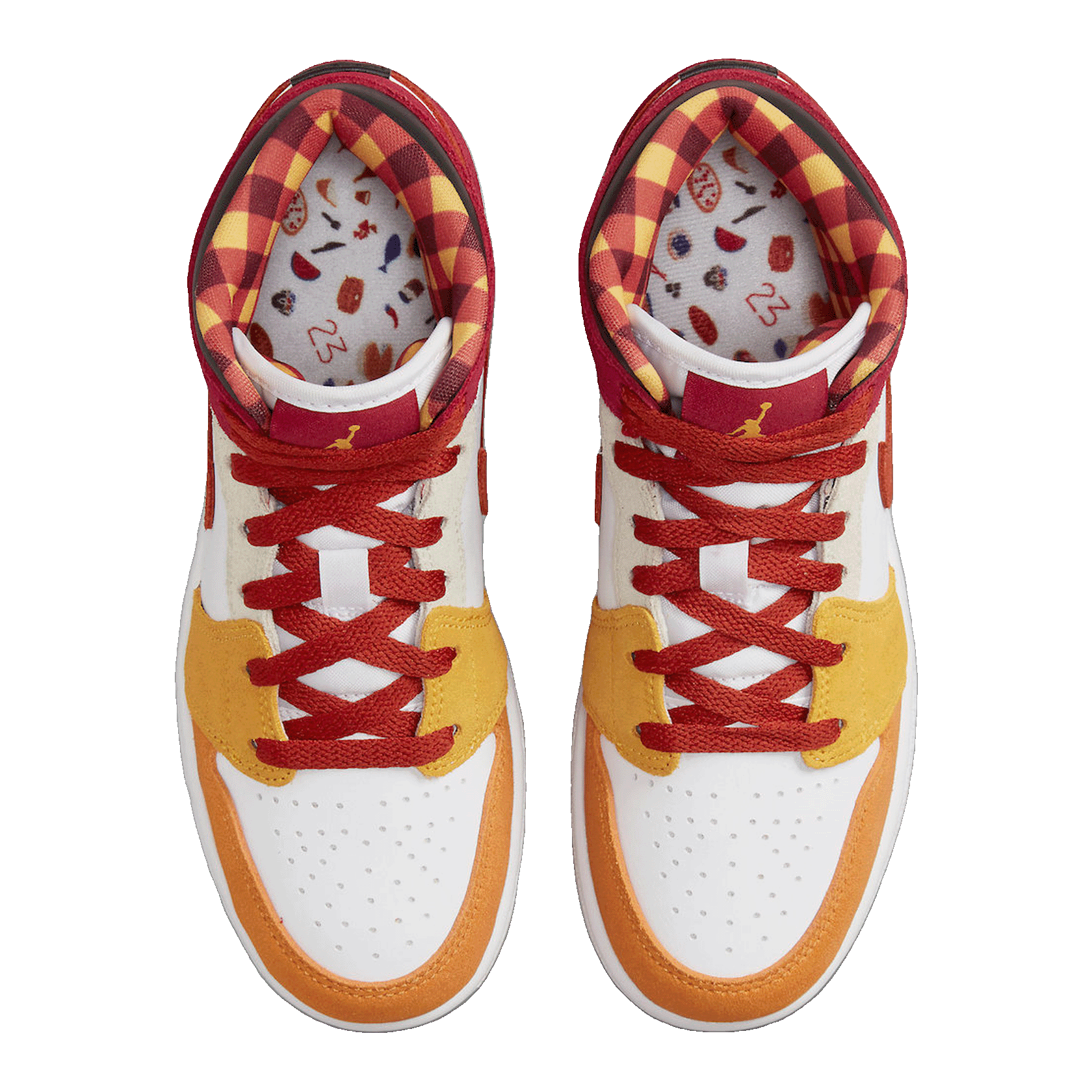 Nike Air Jordan 1 Mid SE Picnic (GS) Oben