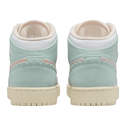 Nike Air Jordan 1 Mid SE Pink Oxford (GS) Back