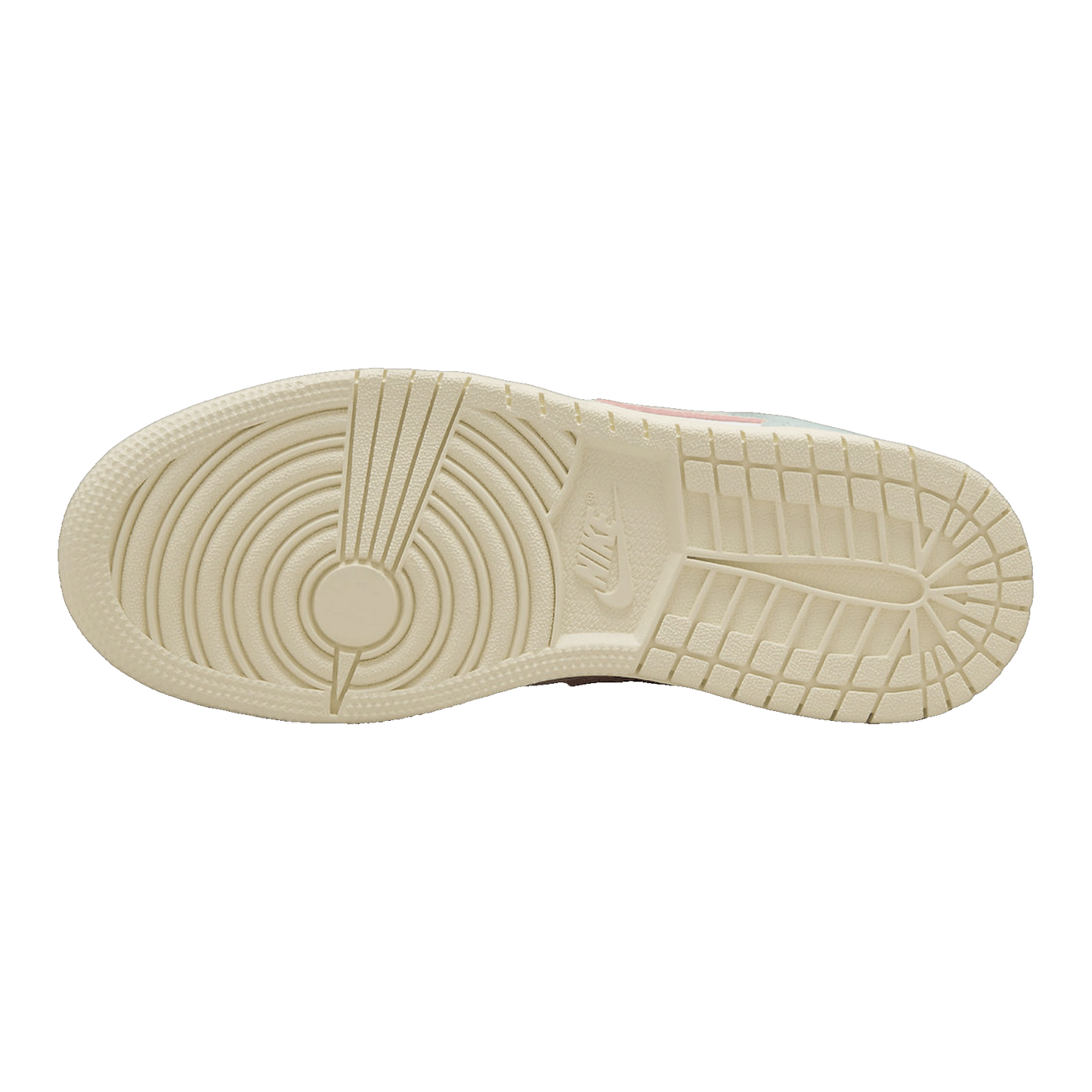 Nike Air Jordan 1 Mid SE Pink Oxford (GS) Sohle