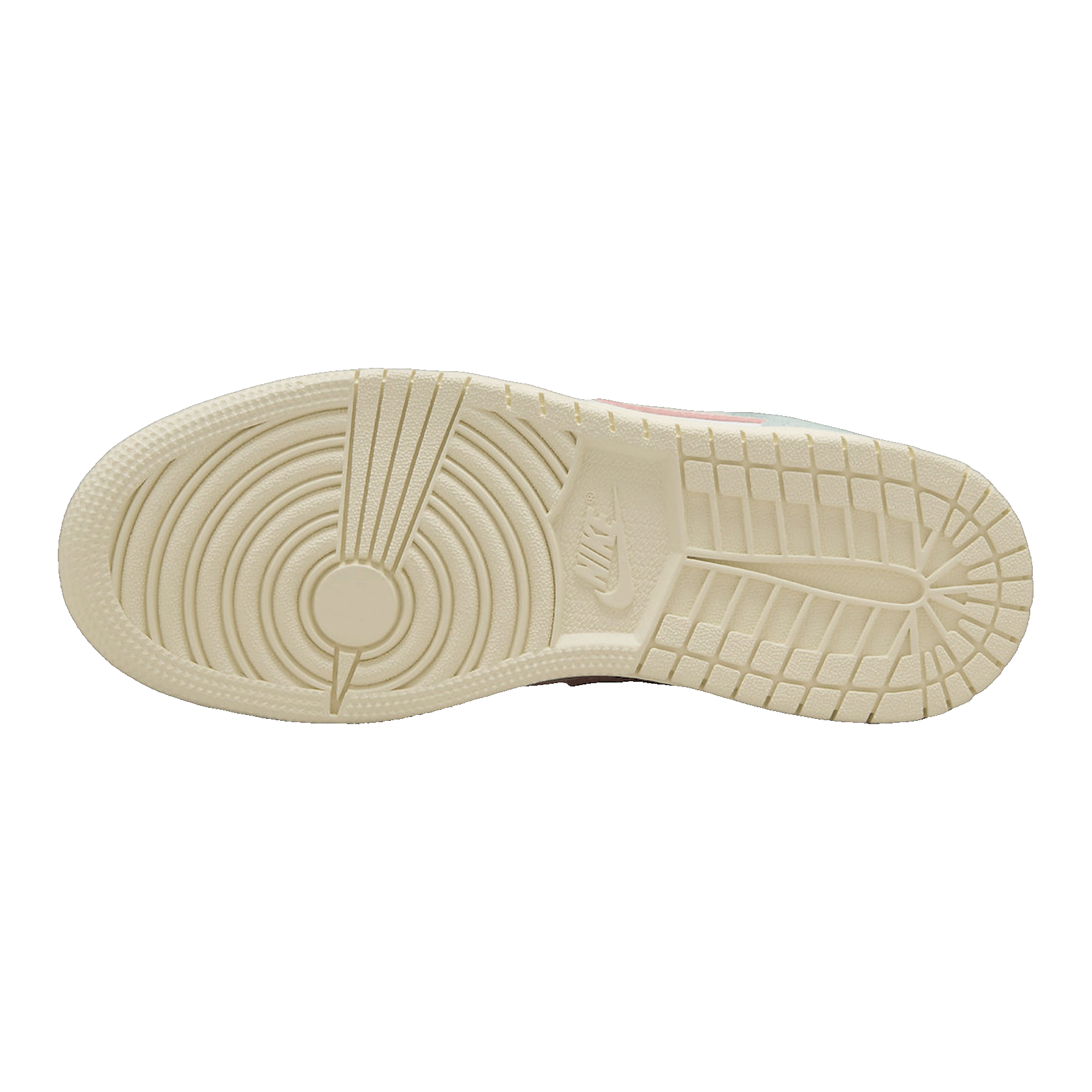 Nike Air Jordan 1 Mid SE Pink Oxford (GS) Sohle