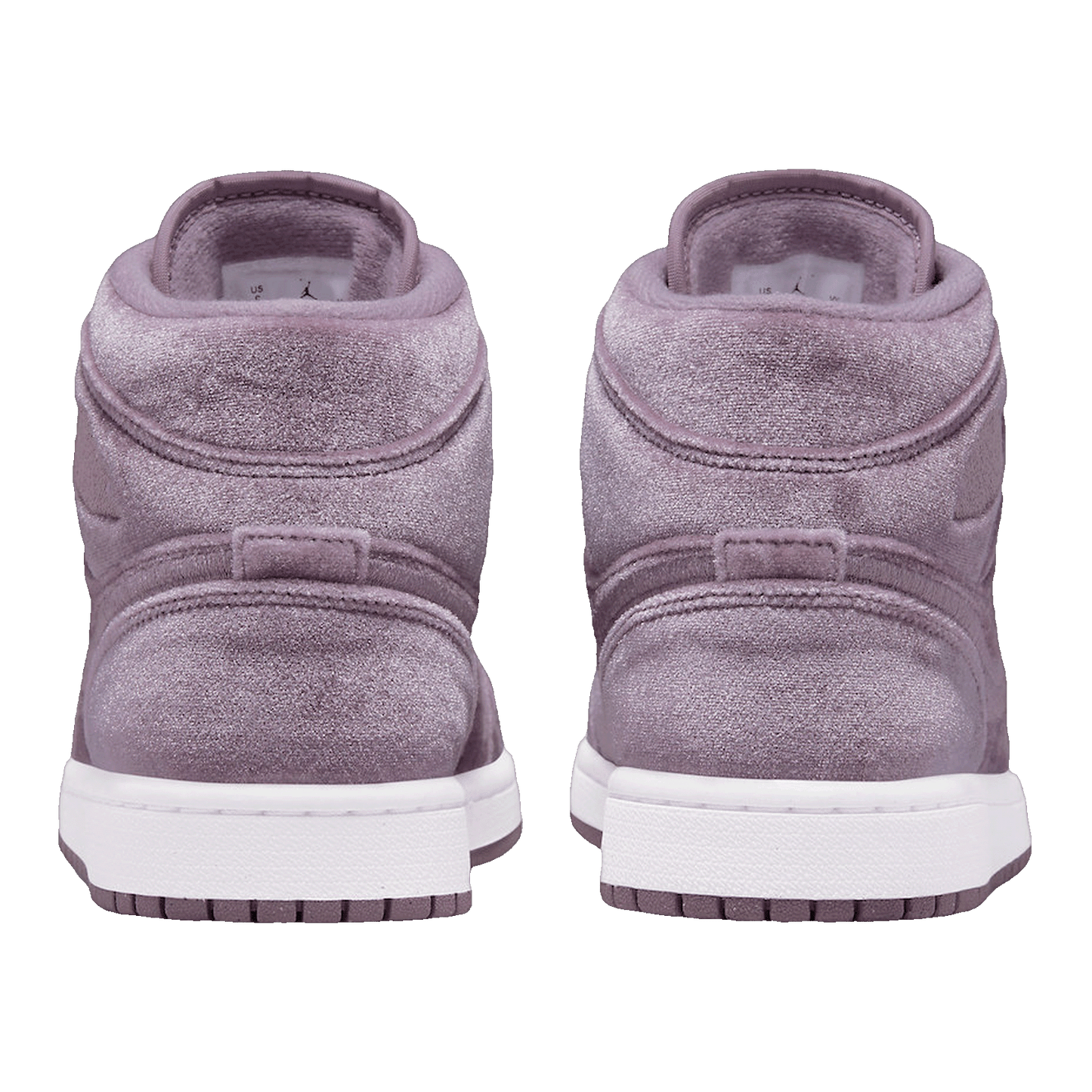 Nike Air Jordan 1 Mid SE Purple Velvet (W) Back