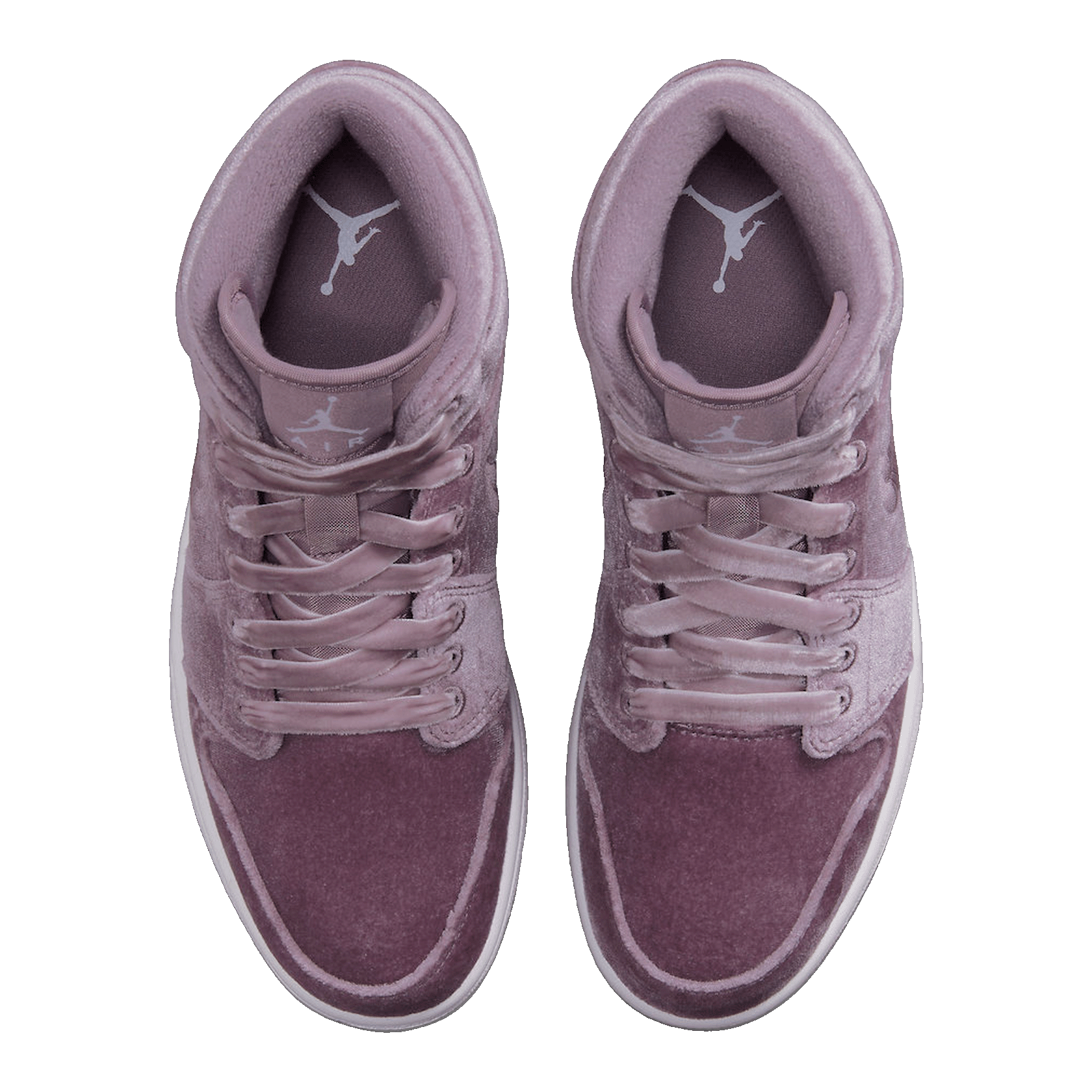 Nike Air Jordan 1 Mid SE Purple Velvet (W) Oben