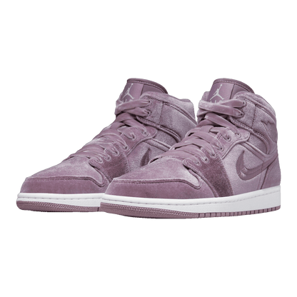 Nike Air Jordan 1 Mid SE Purple Velvet (W) Side