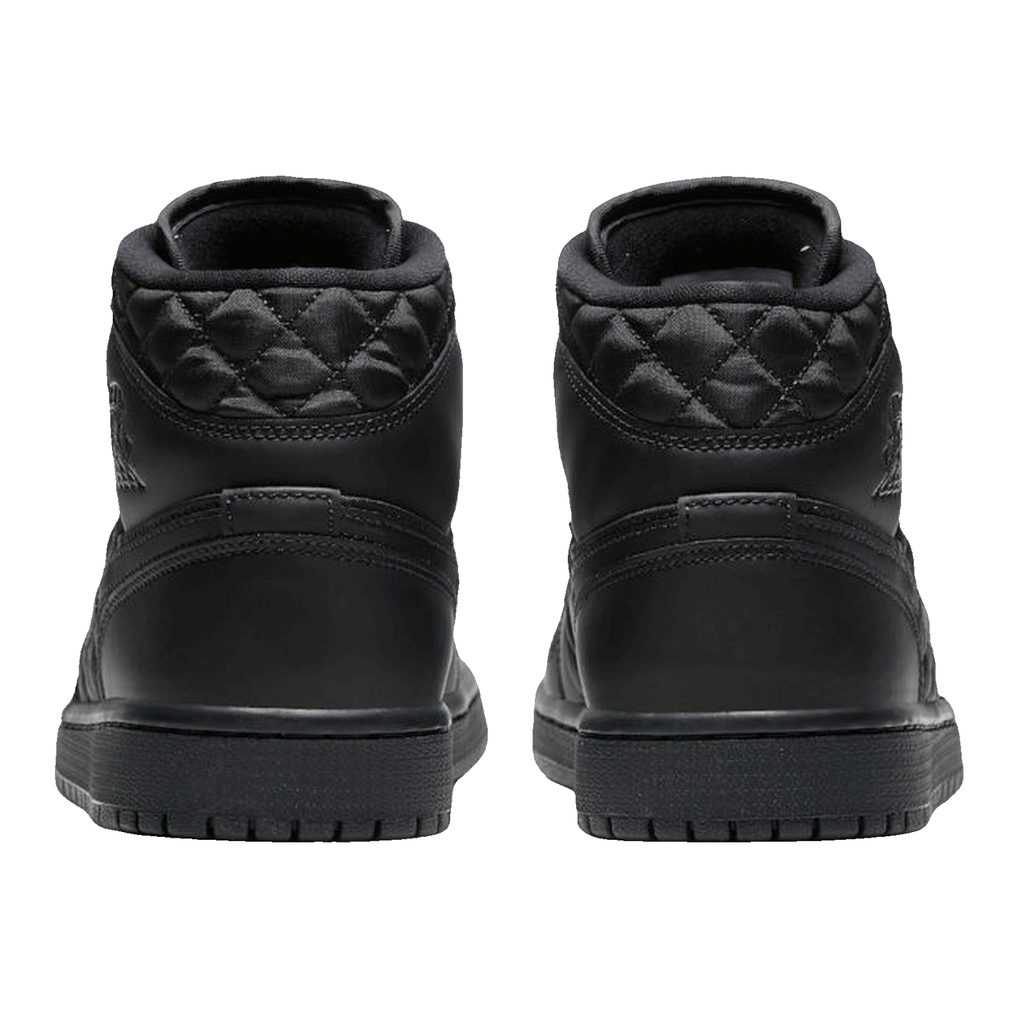 Nike Air Jordan 1 Mid SE Quilted Black (W) Back