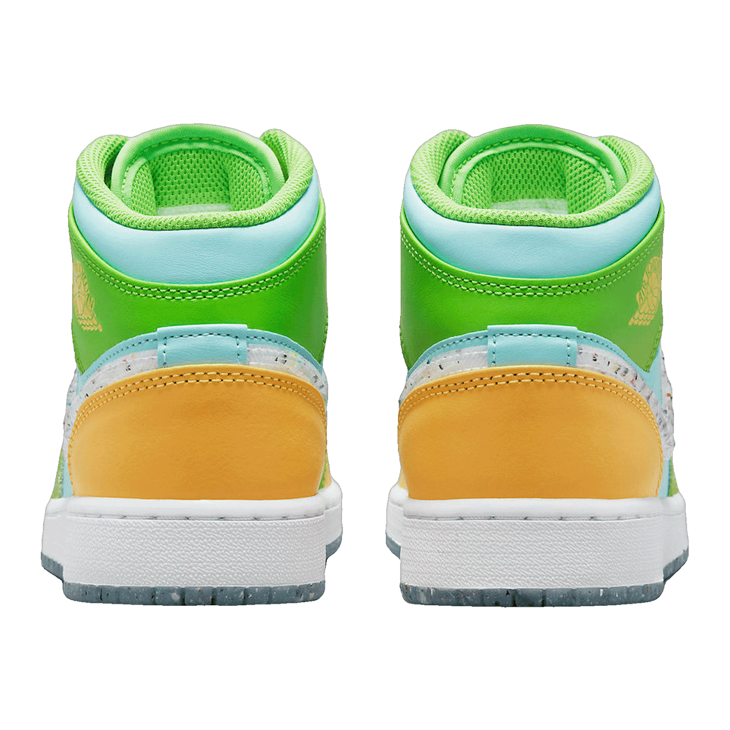 Nike Air Jordan 1 Mid SE Recycled Grind (GS) Back