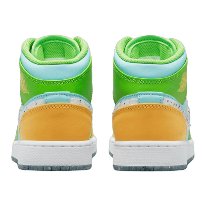 Nike Air Jordan 1 Mid SE Recycled Grind (GS) Back