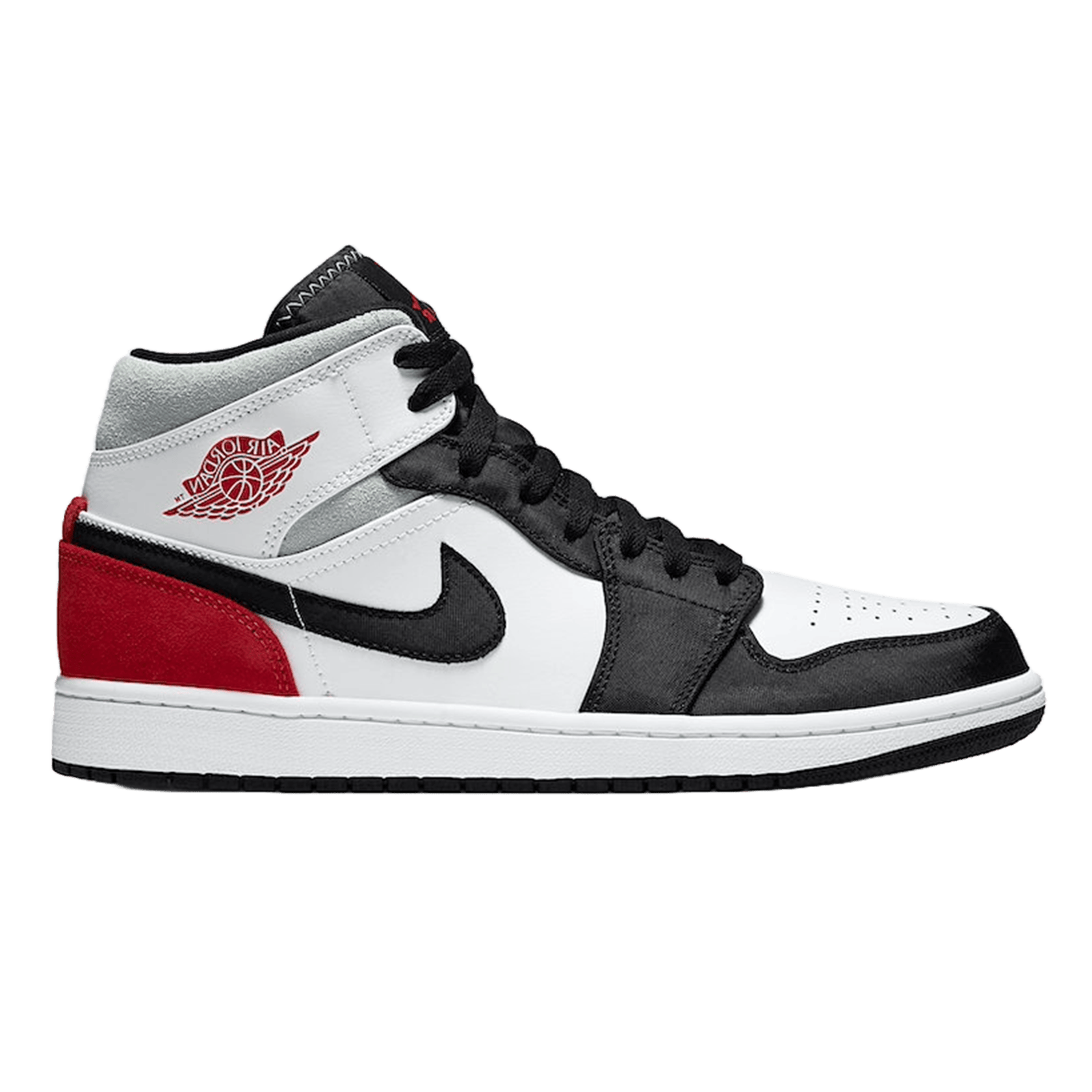 Nike Air Jordan 1 Mid SE Red Black Toe